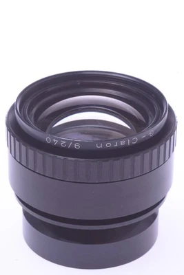 ✅ SCHNEIDER 240MM F/9 G-CLARON ENLARGING, ENLARGER, COPY LENS W/ FLANGE - Image 1 of 4