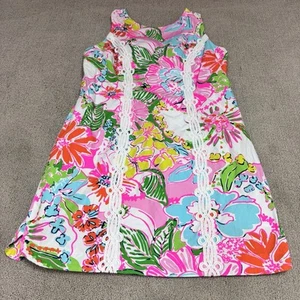Abito donna Lilly Pulitzer multicolore floreale senza maniche taglia 16 - Foto 1 di 11