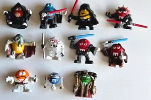 Star Wars Chocolate Mpire M&M Sammelfiguren 11 Stück Hasbro gebraucht - Bild 1 von 12