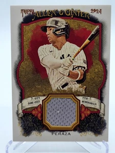 2024 Topps ALLEN & GINTER OSWALD PERAZA RELIC A #AGR-OPE ⚾️⚾️⚾️⚾️⚾️⚾️⚾️⚾️⚾️⚾️⚾️⚾ - Picture 1 of 2