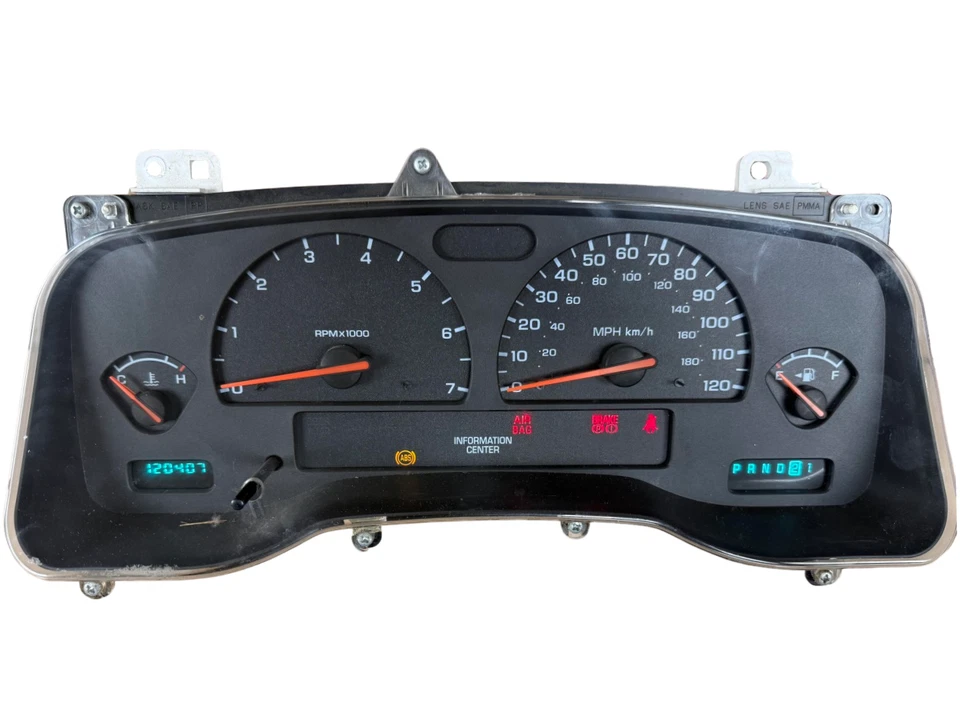 Cuadro de instrumentos velocímetro panel de instrumentos Dodge Dakota 2004 120.407 millas Foto 1 de 4