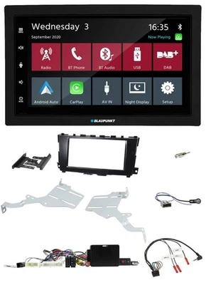 Blaupunkt 2DIN Lenkrad USB Bluetooth DAB Autoradio für Nissan Altima 13-18 Displ - Bild 1 von 4