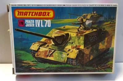 MATCHBOX  USATO 1:76 KIT  CARRO ARMATO PANZER JAEGER IV L/70 CON DIORAMA   PK-87 - Immagine 1 di 4