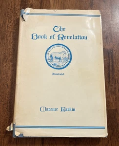 The Book of Revelation by Clarence Larkin HC & DJ 1919 Bible Prophecy, End-Times - Picture 1 of 21