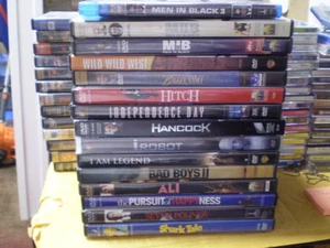 (15) Will Smith DVD Lot: (3) MIB  Wild Wild West Hancock Independence Day  MORE - Picture 1 of 1