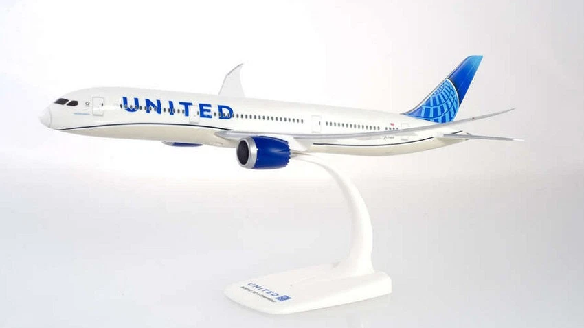 Boeing 787-9 United Airlines Dreamliner 1:200 Model HERPA - Immagine 1 di 1