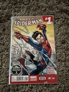 The Amazing Spider-Man #1 (Marvel Comics 2014) ¡Primera aparición de Cindy Moon! - Imagen 1 de 2
