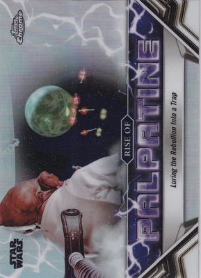 2024 Topps Chrome Star Wars The Rise of Palpatine #RP-15 Luring the Rebellion - Image 1 of 2