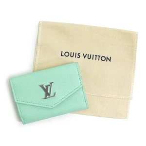 LOUIS VUITTON Portefeuille Lock Mini Seasonal Compact Mist Green M81885 - Picture 1 of 10