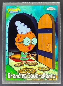 2025 Topps Non-Sport Chrome SpongeBob SquarePants 25th Anniversary Grandma #18 - Picture 1 of 10