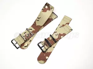 JaysAndKays® Schokoladenchip Wüstensturm tarnfarben Nylonband klassisch 20 mm 22 mm - Bild 1 von 1