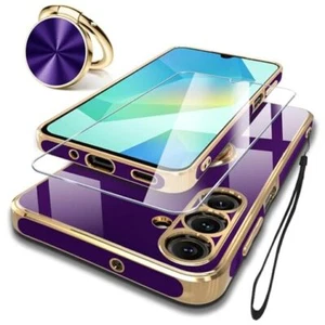 Compatible with Samsung Galaxy A16 5G Case with Screen Protector+Metal - Picture 1 of 7