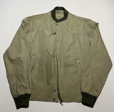 Vintage 60s Field & Stream Jacket Men's Bomber Outdoors 21x25 AS9 Foto 1 de 4