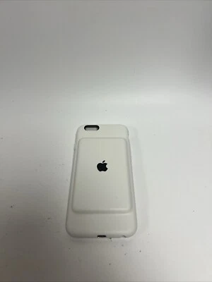 iPhone 6 6s Apple smart battery charging case White Tested - Image 1 of 4