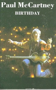 1990 POP ROCK CASSETTE SINGLE: PAUL MCCARTNEY - BIRTHDAY / GOOD DAY SUNSHINE - Picture 1 of 2
