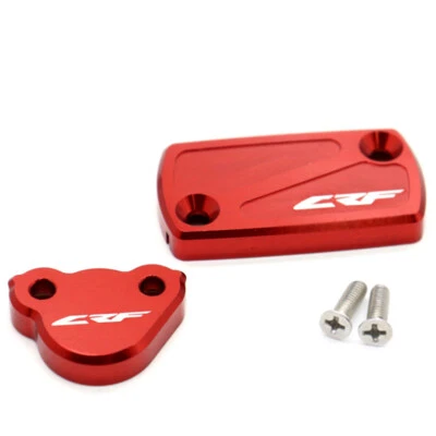 Front Rear Brake Fluid Cap Cover For HONDA CRF250R/X CRF450 R/X CRF 450L CRF150R - Imagem 1 de 4