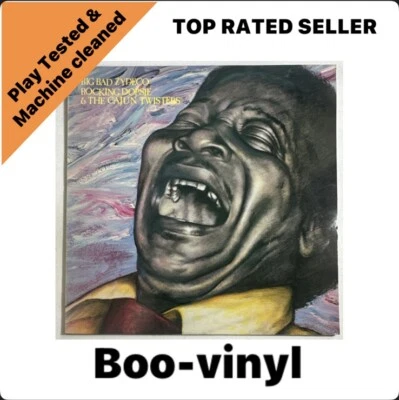 Big Bad Zydeco Rocking Dopsie & The Cajun Twisters Vinyl LP Record EX / EX - Image 1 of 4