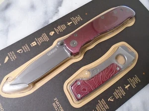 Gerber Red Crimson Air Ranger Shard XL Pry Tool Pocket Knife Set 7Cr17MoV New - Picture 1 of 19