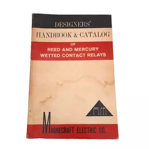 Designers Handbook Catalog of Reed and Mercury Wetted Contact Relais 1966 1st Ed - Bild 1 von 18