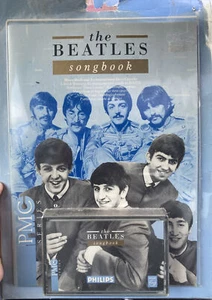 Vintage The Beatles Songbook Music Book & Accompaniment Data Cassette PMC Series - Picture 1 of 5