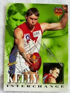 AFL Select 1996 #246 Sydney Swans Paul Kelly Rare Silver Signed Autographed card - Picture 1 of 3