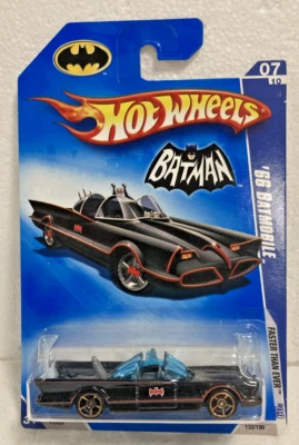 NUEVO BATIMÓVIL HOT WHEELS '66 07/10 133/190 MÁS RÁPIDO QUE NUNCA 2009 Nuevo Precintado Foto 1 de 4