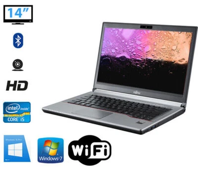 Fujitsu LifeBook e744 14 Zoll HD+ 1600x900px i5-4310M max 3,4GHz DVD Windows 10 - Bild 1 von 4