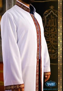Nuovo abito arabo da uomo mantello Bisht abito per imam, giuramento e matrimonio - Foto 1 di 16
