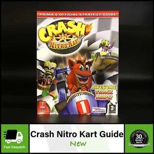 Prima's Official Strategy Guide For Crash Bandicoot Nitro Kart For PS2 Xbox Game - Picture 1 of 4