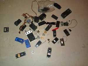 Rc Servos Parts Gears Lot Preowned Untested - Picture 1 of 6