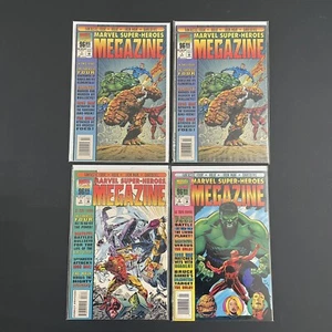 Lote de cómics de Marvel Super-Heroes Megazine #1, 1, 3 y 4 Hulk FF Iron Man - Imagen 1 de 5