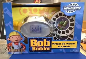 Set de regalo sellado de programa de televisión Bob el Constructor visor maestro y conjunto de 3 carretes en caja - Imagen 1 de 2