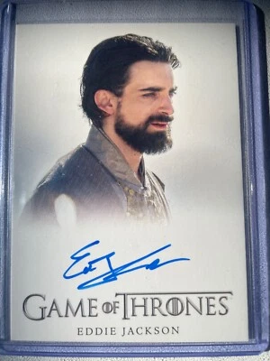 Game of Thrones Complete Series V2 Eddie Jackson as Belicho Paenymion Autograph - Image 1 of 2