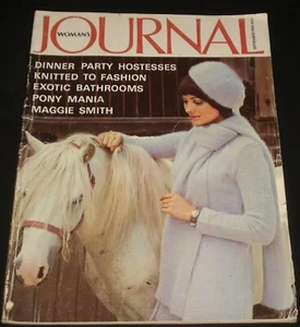 WOMAN'S JOURNAL MAGAZINE UK 1969 September - Retro 1960s Fashion , make up etc - Picture 1 of 4