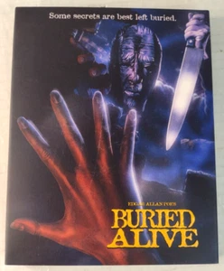 Buried Alive 1989 Blu-ray w Slipcover  Vinegar Syndrome Edgar Allan Poe NEW - Picture 1 of 7