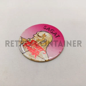 Vintage Waddingtons POG POGS WPF 1994 Caps - Street Fighter Capcom - Imagen 1 de 1