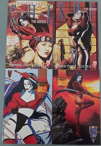 SHI Set of 17 Issues (1996) CRUSADE COMICS TOMOE! CYBLADE! WILLIAM TUCCI! - Picture 1 of 4