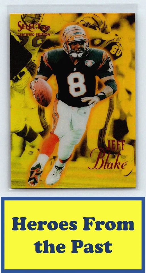 1995 Select Certified Mirror Gold #13 Jeff Blake RC 059-S - Image 1 of 2