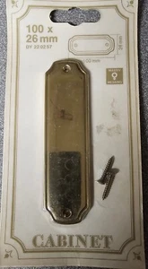 Namensschild, Türschild Messing verschiedene mit und ohne Gravur !!! Unbenutzt - Bild 1 von 43