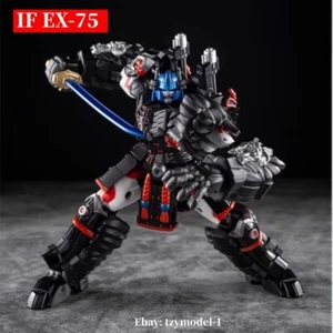 Iron Factory IF EX-75 Oosarushogun Iron Samurai Series Action Figure MINI Robot - Picture 1 of 12