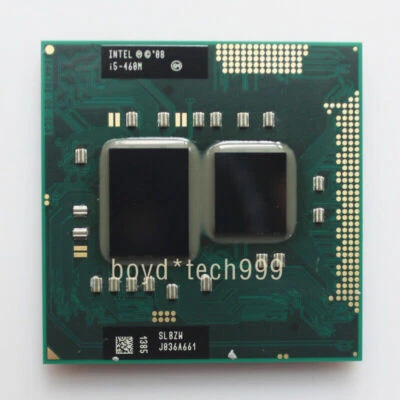 Intel Core Dual-Core i5-450M i5-460M i5-480M CPU 2.5 GT/s PGA 988 Processor - Image 1 of 3
