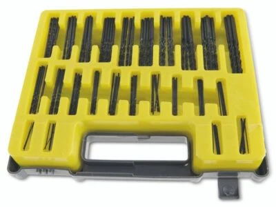 Mini Bohrer Spiralbohrer 0,4-3,2mm Sortiment Miniaturbohrer Set 150 Stück in BOX - Bild 1 von 4