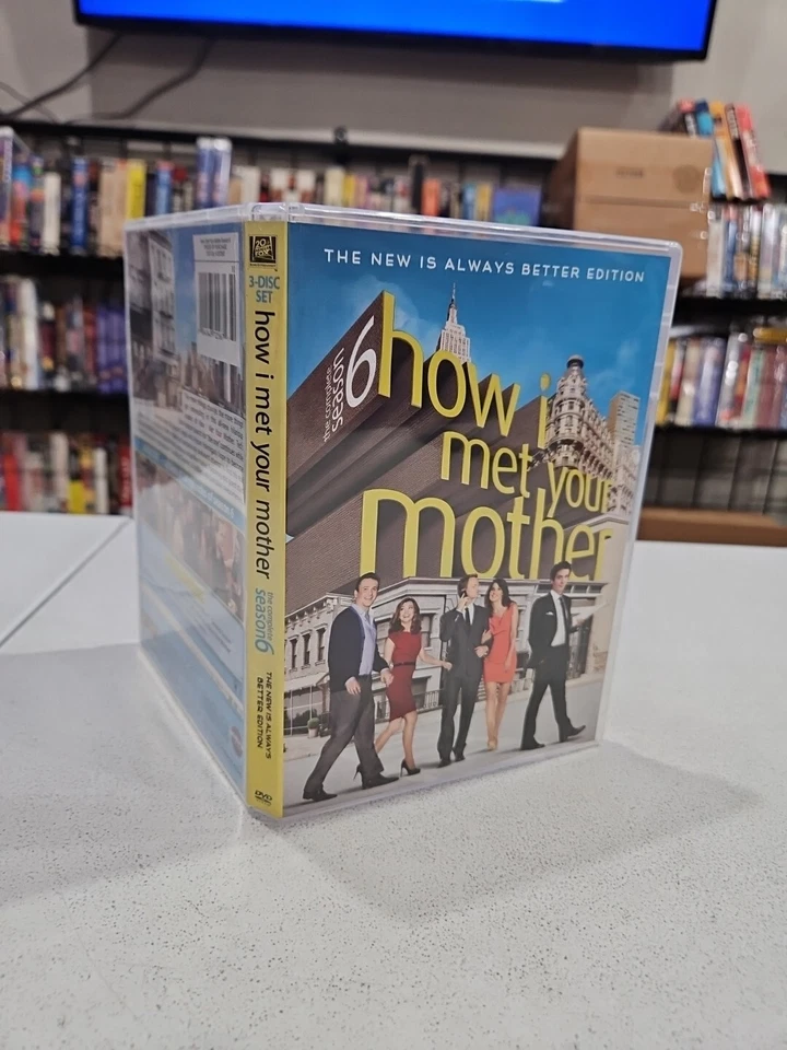 How I Met Your Mother: Season 6 (DVD, 2010 🇺🇸 BUY 5 GET 5 FREE 📀 FREE SHIPPIN - Image 1 of 1