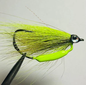 YOUNGBUCKLURES Weighted Weedless Baitfish Minnow Clouser LARGE FLY  - Bild 1 von 17