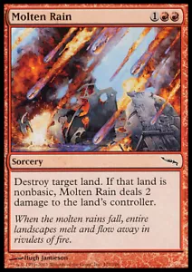 Molten Rain X (4) Mirrodin _ EX/NM _ MTG (RG) 4RCards - Picture 1 of 1