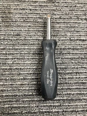 SNAP-ON TOOLS 1/4" DRIVE SOCKET DRIVER WITH BLACK HANDLE TM4B USA - Image 1 of 4