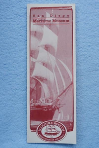 San Diegeo Maritime Museum - Brochure - Picture 1 of 3