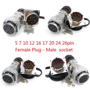 WF28 5Pin-26Pin IP67 Waterproof Avition Connector,Industrial Power Connector - Picture 1 of 21