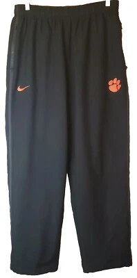 Nike Men's XL Navy Clemson Tigers Sideline Athletic Performance Pants w Pockets  - Image 1 of 4