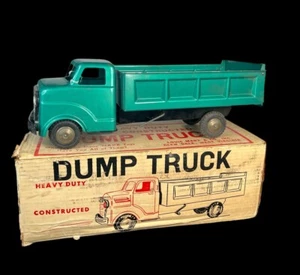 Vintage Marx No. 1080 Dump Truck Pressed Steel Truck, Toy Vehicle, 22" + BOX! - Picture 1 of 20